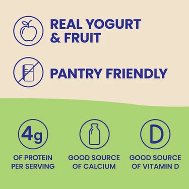 Gogo Squeez Yogurtz Strawberry and Strawberry Banana, 3 Oz., 20 Ct.